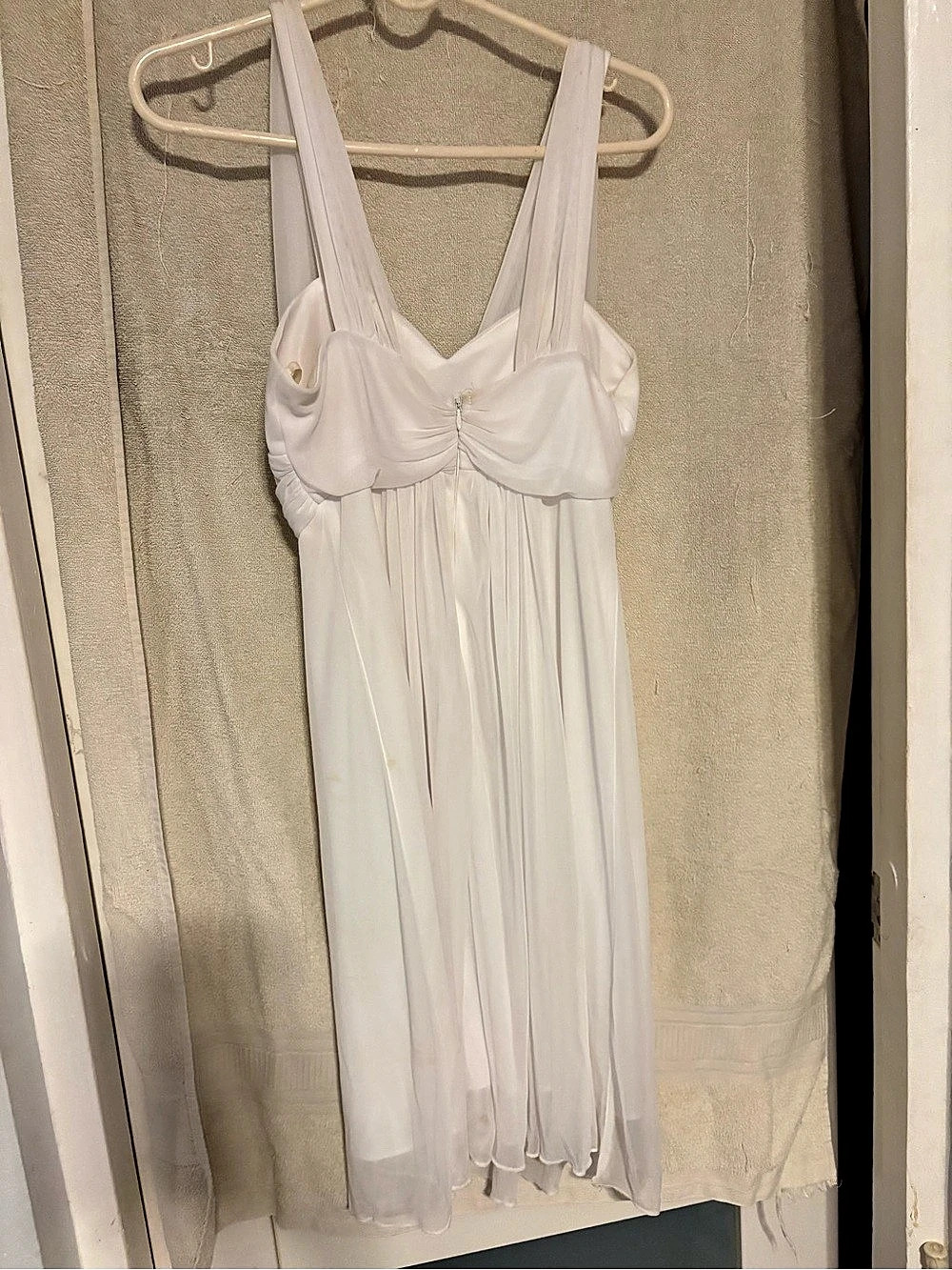 White Maxi Dress Like New